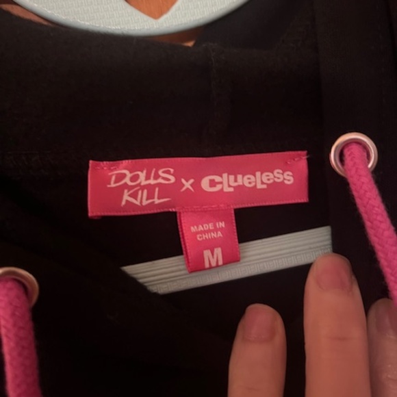 Dolls Kill x Clueless Full-On Monet Oversized Hoodie - Picture 5 of 6